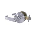 Design Hardware Grade 2 Cylindrical Lock, 82-Entry/Office, F-Flat Lever, Round Rose, Satin Chrome, 2-3/4 Inch DH-V-82-F-26D
